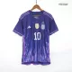 Men's Authentic Messi #10 Argentina Three Stars Edition Away Soccer Jersey Shirt 2022 World Cup 2022 - Pro Jersey Shop