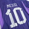 Men's Authentic Messi #10 Argentina Three Stars Edition Away Soccer Jersey Shirt 2022 World Cup 2022 - Pro Jersey Shop