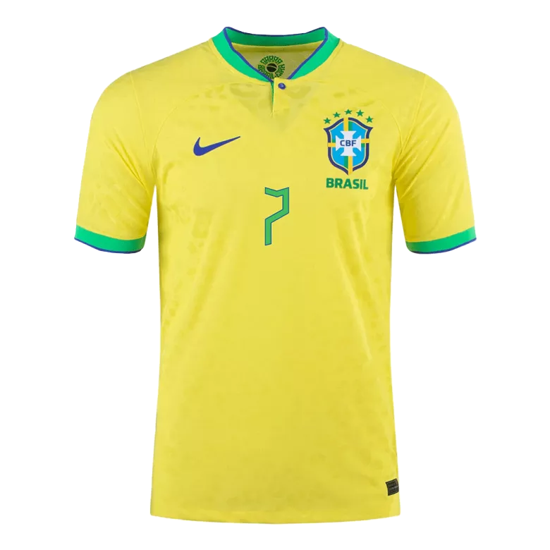 Men's L. PAQUETÁ #7 Brazil Home Soccer Jersey Shirt 2022 - World Cup 2022 - Fan Version - Pro Jersey Shop