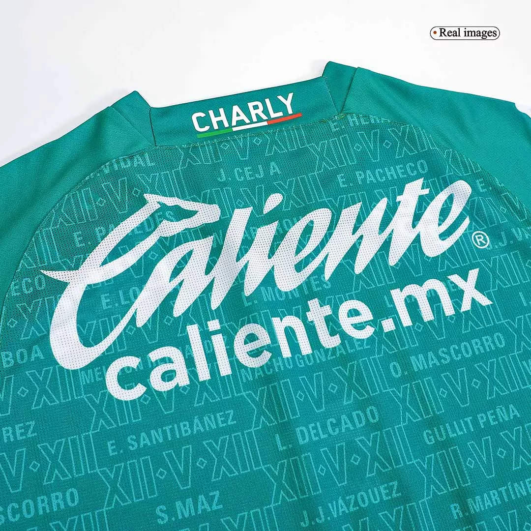 Men's Replica Club León Home Soccer Jersey Shirt 2022/23 Charly - Pro Jersey Shop
