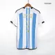 Men's Replica Argentinas Argentina 3 Stars Home Soccer Jersey Shirt 2022 - Pro Jersey Shop
