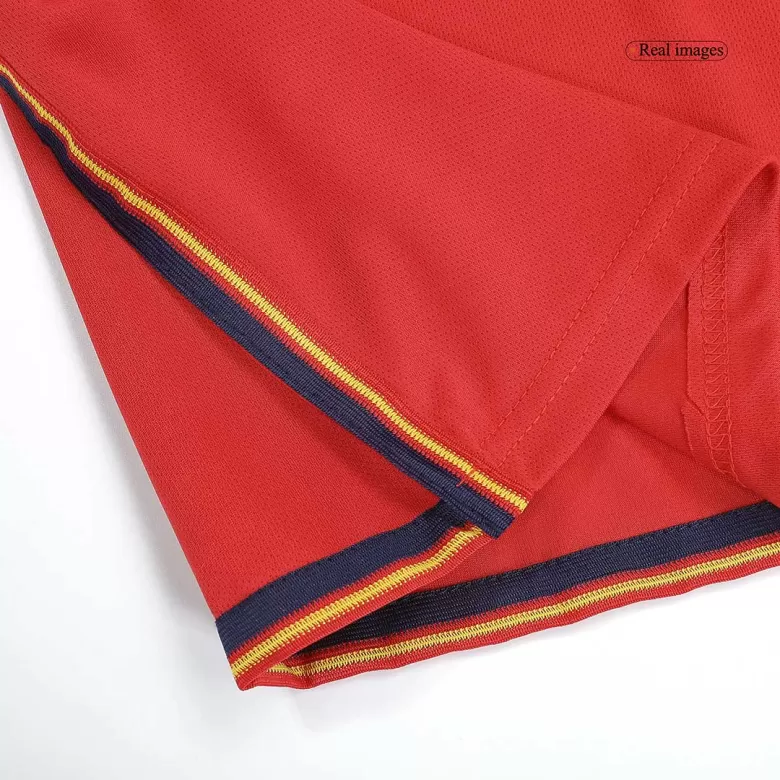 Kids Spain Home Soccer Jersey Kit (Jersey+Shorts) 2022 - World Cup 2022 - Pro Jersey Shop