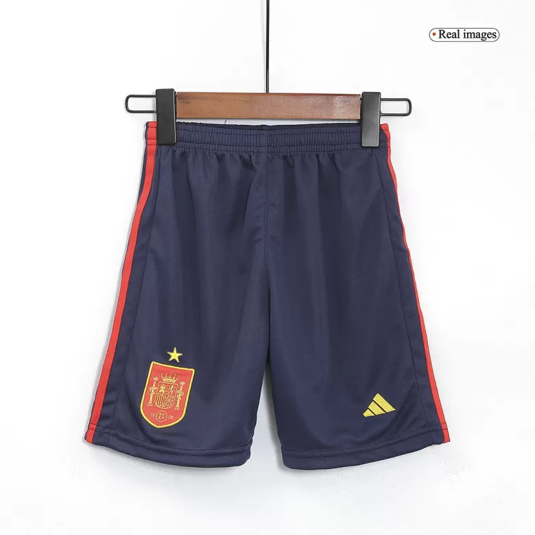 Kids Spain Home Soccer Jersey Kit (Jersey+Shorts) 2022 - World Cup 2022 - Pro Jersey Shop