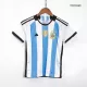 Kids Argentina 3 Stars Home Soccer Jersey Kit (Jersey+Shorts) 2022 Adidas - Pro Jersey Shop