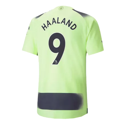 Men's Authentic HAALAND #9 Manchester City Third Away Soccer Jersey Shirt 2022/23 - Pro Jersey Shop
