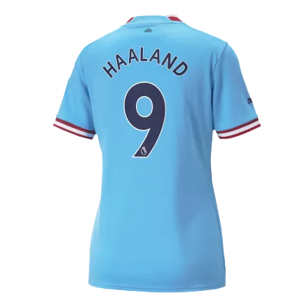 Women's Replica HAALAND #9 Manchester City Home Soccer Jersey Shirt 2022/23 - Pro Jersey Shop