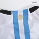 Men's Replica Argentina Three Stars Home Long Sleeves Soccer Jersey Shirt 2022 Adidas - World Cup 2022 - Pro Jersey Shop