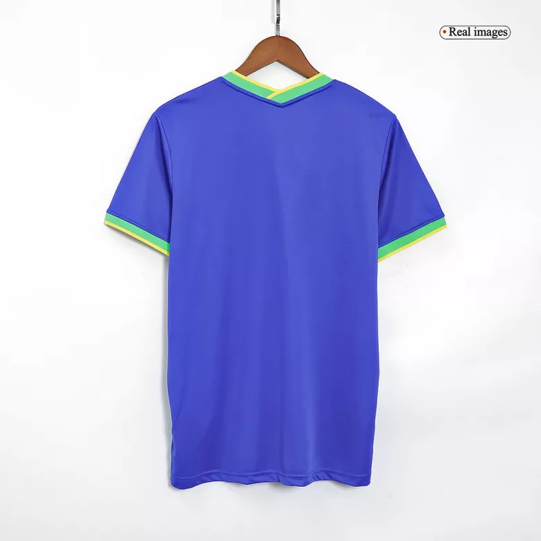 Men's Retro 2022 PELÉ Commemorative Brazil Away Soccer Jersey Shirt - Pro Jersey Shop
