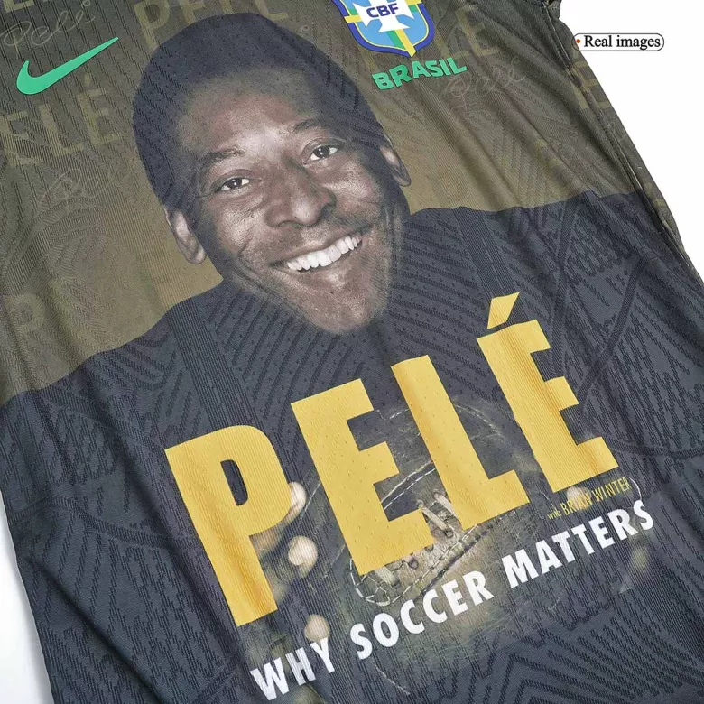 Men's Retro 2022 PELÉ Commemorative Brazil Soccer Jersey Shirt - Pro Jersey Shop