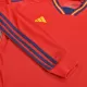 Men's Spain Home Long Sleeves Soccer Jersey Shirt 2022 - World Cup 2022 - Fan Version - Pro Jersey Shop