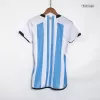 Women's MESSI #10 Argentina 3 Stars Home Soccer Jersey Shirt 2022 - Fan Version - Pro Jersey Shop