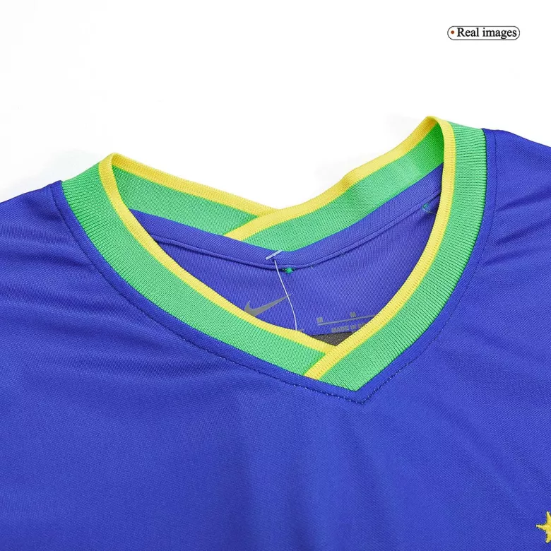 Men's Retro 2022 PELÉ Commemorative Brazil Away Soccer Jersey Shirt - Pro Jersey Shop