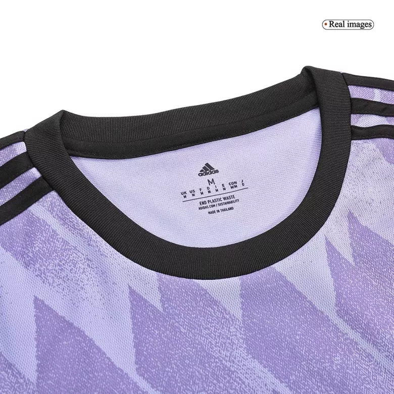 Men's Real Madrid Away Long Sleeves Soccer Jersey Shirt 2022/23 - Fan Version - Pro Jersey Shop