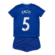 Kids ENZO #5 Chelsea Home Soccer Jersey Kit (Jersey+Shorts) 2022/23 Nike - Pro Jersey Shop