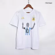 Men's Replica Winners Lionel Messi Celebration Argentina Soccer Jersey Shirt 2022 Adidas - Pro Jersey Shop