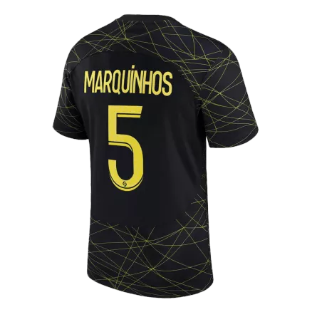 Men's MARQUINHOS #5 PSG Fourth Away Soccer Jersey Shirt 2022/23 - Fan Version - Pro Jersey Shop