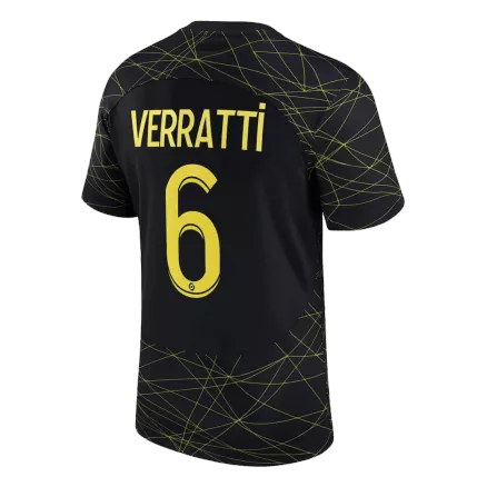 Men's VERRATTI #6 PSG Fourth Away Soccer Jersey Shirt 2022/23 - Fan Version - Pro Jersey Shop