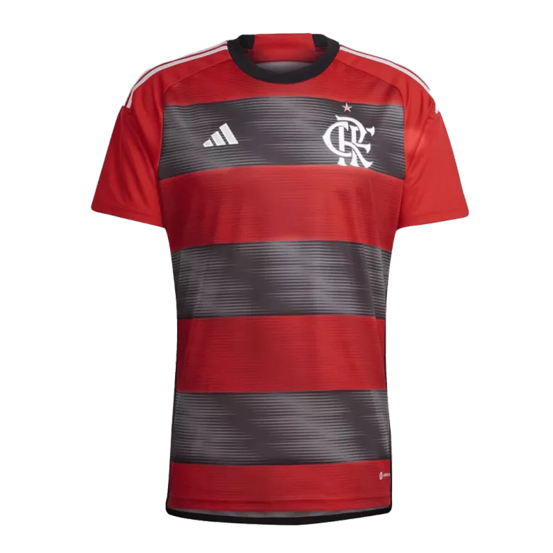 Men's CR Flamengo Home Soccer Jersey Shirt 2023/24 - Fan Version - Pro Jersey Shop