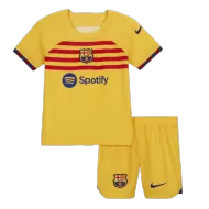 Kids Barcelona Fourth Away Soccer Jersey Kit (Jersey+Shorts) 2022/23 Nike - Pro Jersey Shop