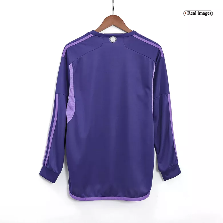 Men's Argentina Away Long Sleeves Soccer Jersey Shirt 2022 - Fan Version - Pro Jersey Shop