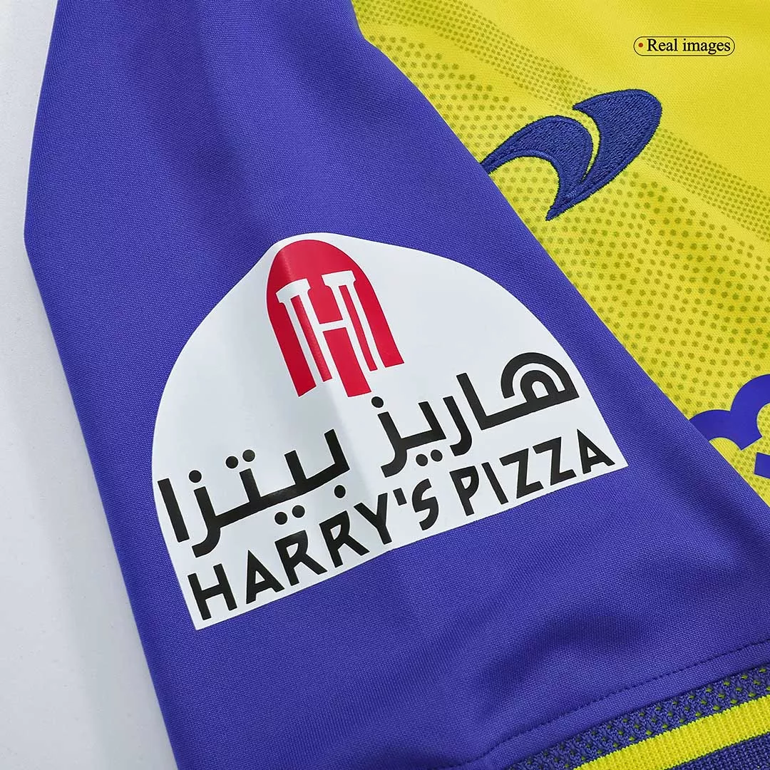 Men's Replica SignRONALDO #7 Al Nassr Home Soccer Jersey Shirt 2022/23 Duneus - Pro Jersey Shop