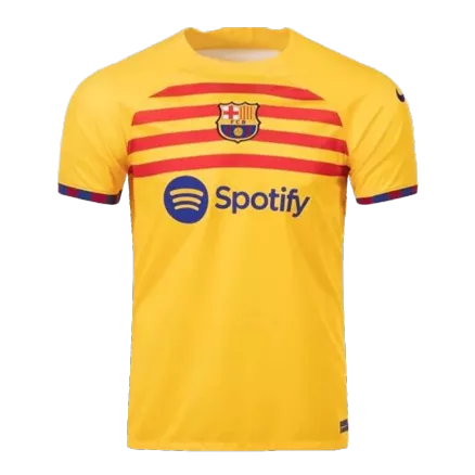 Men's Replica Barcelona Fourth Away Soccer Jersey Shirt 2022/23 - Pro Jersey Shop