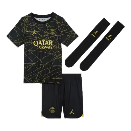 Kids PSG Fourth Away Soccer Jersey Kit (Jersey+Shorts+Sockes) 2022/23 - Pro Jersey Shop