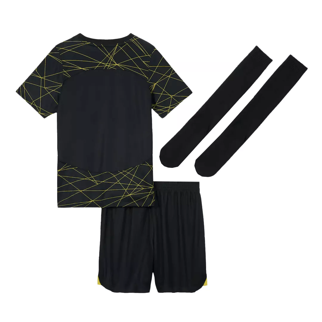 Kids PSG Fourth Away Soccer Jersey Kit (Jersey+Shorts+Sockes) 2022/23 Nike - Pro Jersey Shop