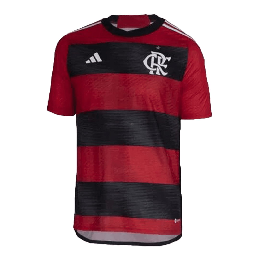 Men's Authentic CR Flamengo Home Soccer Jersey Shirt 2023/24 Adidas Pro Jersey Shop