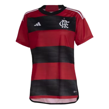 Women's Replica CR Flamengo Home Soccer Jersey Shirt 2023/24 Adidas - Pro Jersey Shop