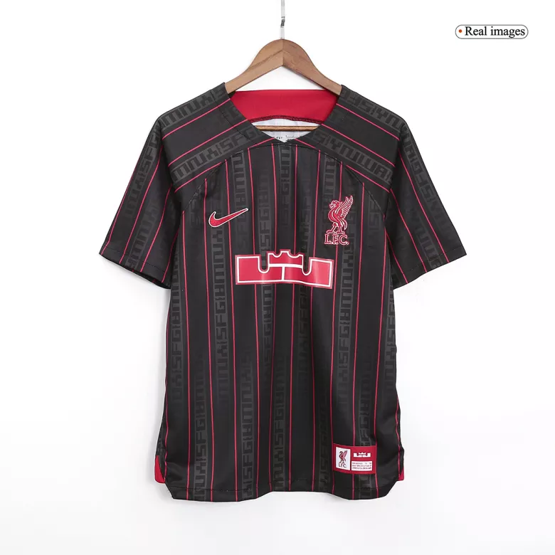 Men's Replica Liverpool X LeBron James  Pre-Match Soccer Jersey Shirt 2022/23 - Pro Jersey Shop