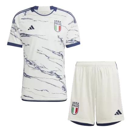 Men's Italy Away Soccer Jersey Kit (Jersey+Shorts) 2023/24 - Fan Version - Pro Jersey Shop