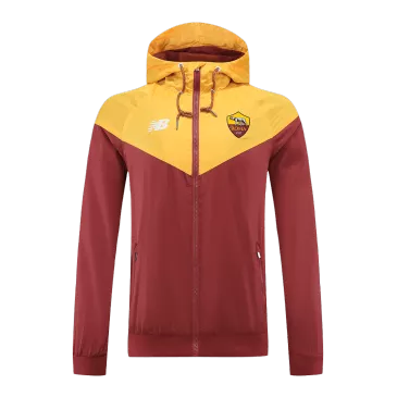 Men's Roma Windbreaker Hoodie Jacket 2022/23 NewBalance - Pro Jersey Shop