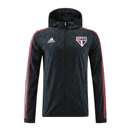 Men's Sao Paulo FC Windbreaker Hoodie Jacket 2022/23 - Pro Jersey Shop
