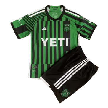 Kids Austin FC Home Soccer Jersey Kit (Jersey+Shorts) 2023 Adidas - Pro Jersey Shop