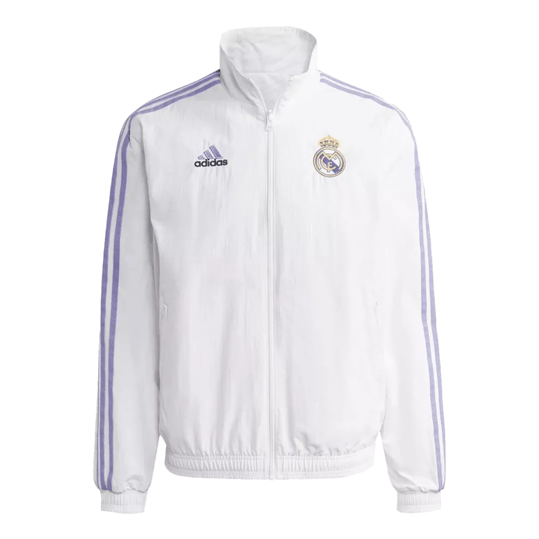 Men's Real Madrid Reversible Anthem Jacket 2022/23 Adidas - Pro Jersey Shop