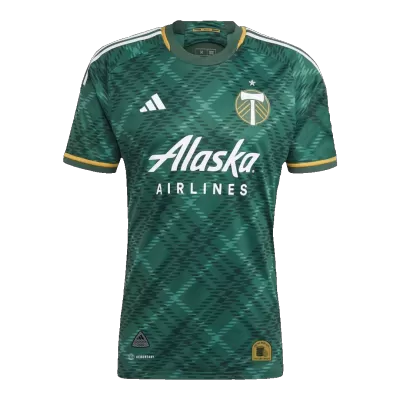 Men's Authentic Portland Timbers Home Soccer Jersey Shirt 2023 - Pro Jersey Shop