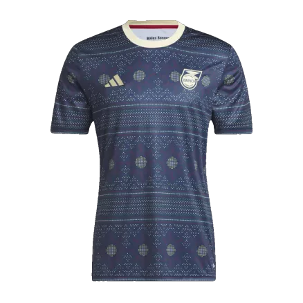 Men's Replica Jamaica Pre-Match Soccer Jersey Shirt 2023 - Pro Jersey Shop