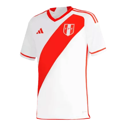 Men's Replica Peru Home Soccer Jersey Shirt 2023 - Pro Jersey Shop