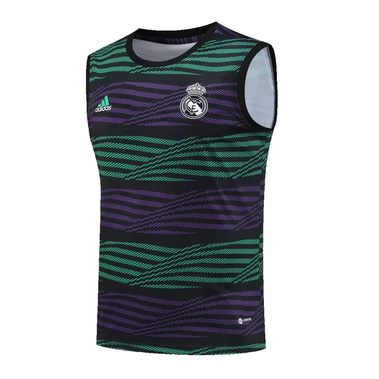 Men's Real Madrid Soccer Sleeveless Training Kit (Top+Shorts) 2022/23 - Pro Jersey Shop
