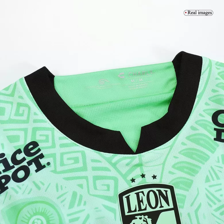 Liga MX Club Leon Third Authentic Jersey Shirt Green 2022-23 for Men