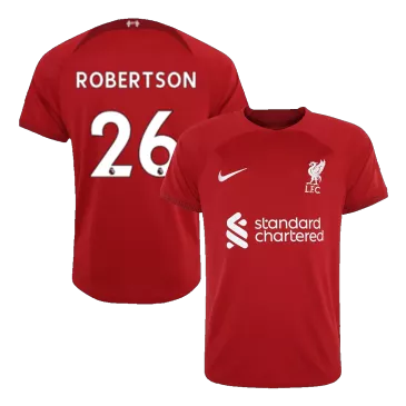 Men's Replica ROBERTSON #26 Liverpool Home Soccer Jersey Shirt 2022/23 Nike - Pro Jersey Shop
