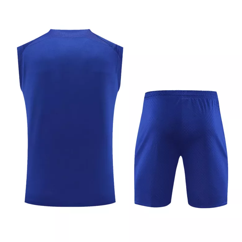 Men's Barcelona Soccer Sleeveless Training Kit (Top+Shorts) 2023/24 - Pro Jersey Shop