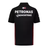 Men's Mercedes AMG Petronas F1 Racing Team Polo 2023 - Black - Pro Jersey Shop