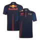Men's Oracle Red Bull F1 Racing Team Sergio Perez Polo 2023 - Black - Pro Jersey Shop