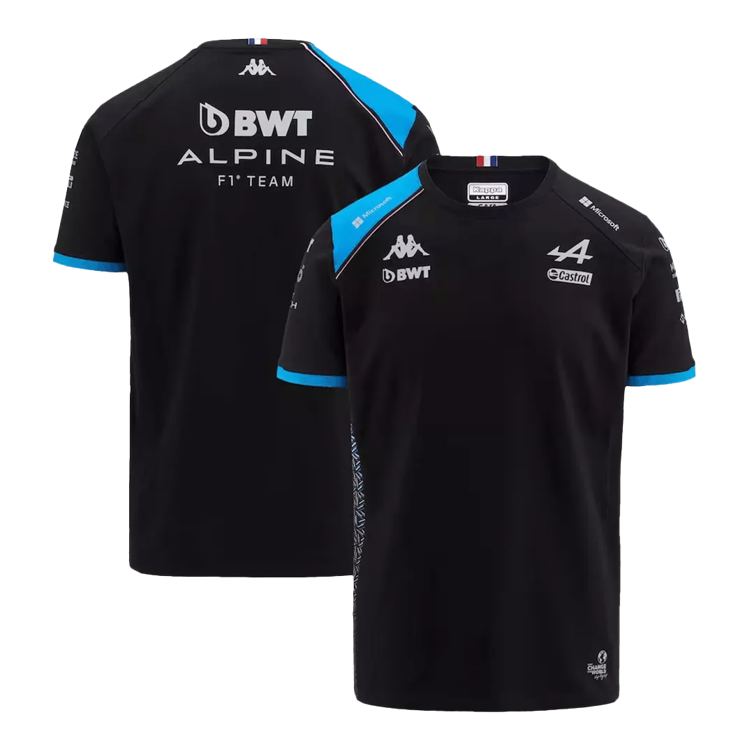 Men's BWT Alpine F1 Team T-Shirt Black 2023 - Pro Jersey Shop