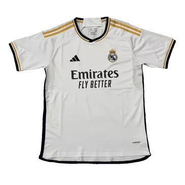 Men's Replica Real Madrid Home Soccer Jersey Shirt 2023/24 Adidas - Pro Jersey Shop