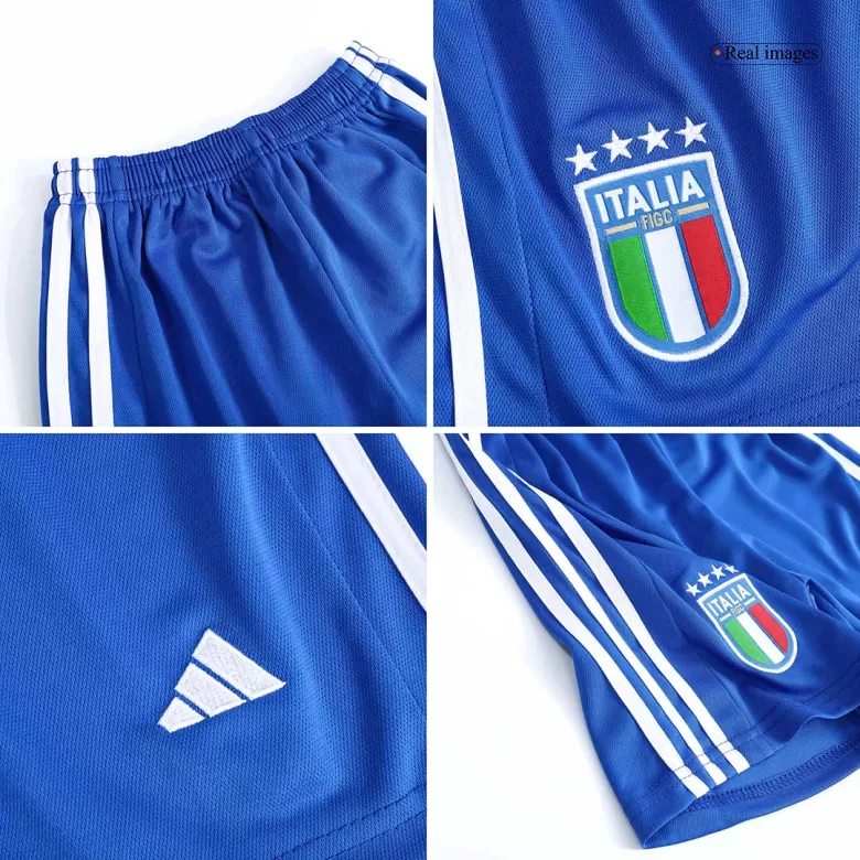 Kids Italy Home Soccer Jersey Kit (Jersey+Shorts) 2023/24 - Pro Jersey Shop