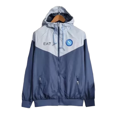 Men's Napoli Windbreaker Hoodie Jacket 2023/24 - Pro Jersey Shop