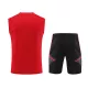 Men's Bayern Munich Soccer Sleeveless Training Kit (Top+Shorts) 2023/24 - Pro Jersey Shop